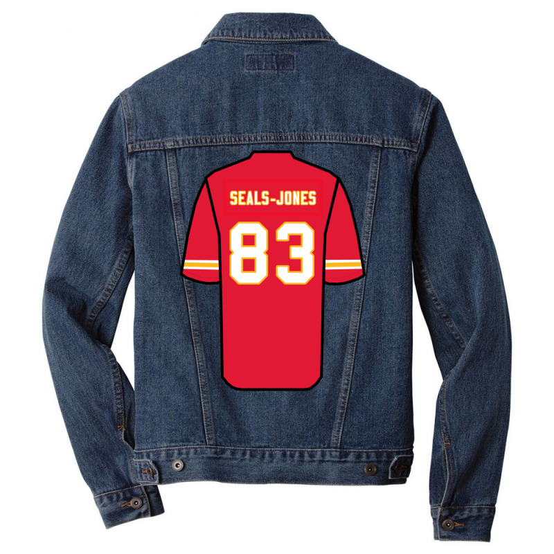 Ricky Seals Jones Jersey Men Denim Jacket by jhoverprogga0 | Artistshot