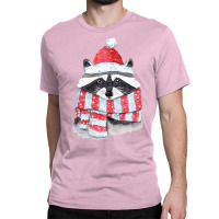 Christmas Raccoon 1 Classic T-shirt | Artistshot