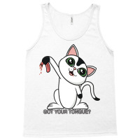 Cat Got Your Tongue Tank Top | Artistshot