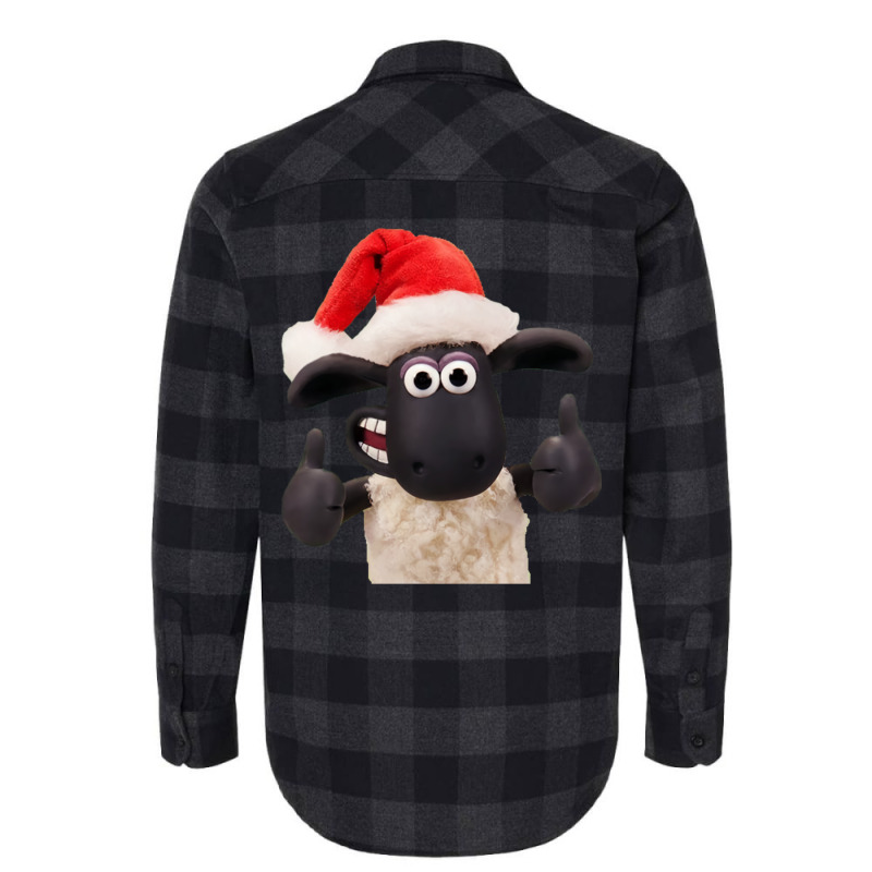 Christmas Sheep Flannel Shirt | Artistshot