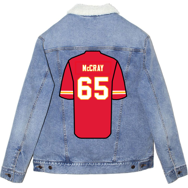 Rob Mccray Jersey Unisex Sherpa-Lined Denim Jacket by jhoverprogga0 | Artistshot