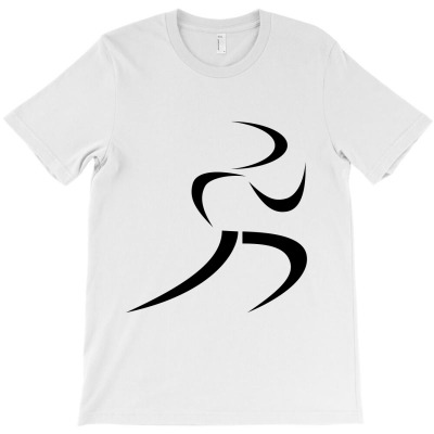 Run Abstract T-shirt Designed By Om Hari Thakur