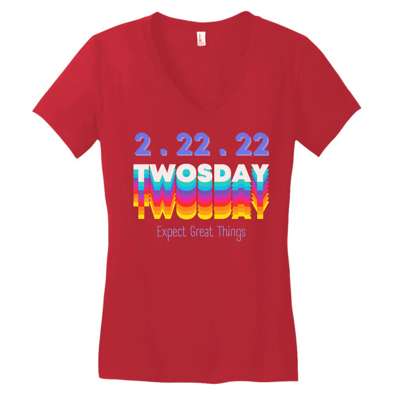 Once In A Lifetime T  Shirt Twosday T  Shirt Women's V-Neck T-Shirt by kautzerriver745 | Artistshot