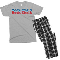 Rock Chalk Men's T-shirt Pajama Set | Artistshot