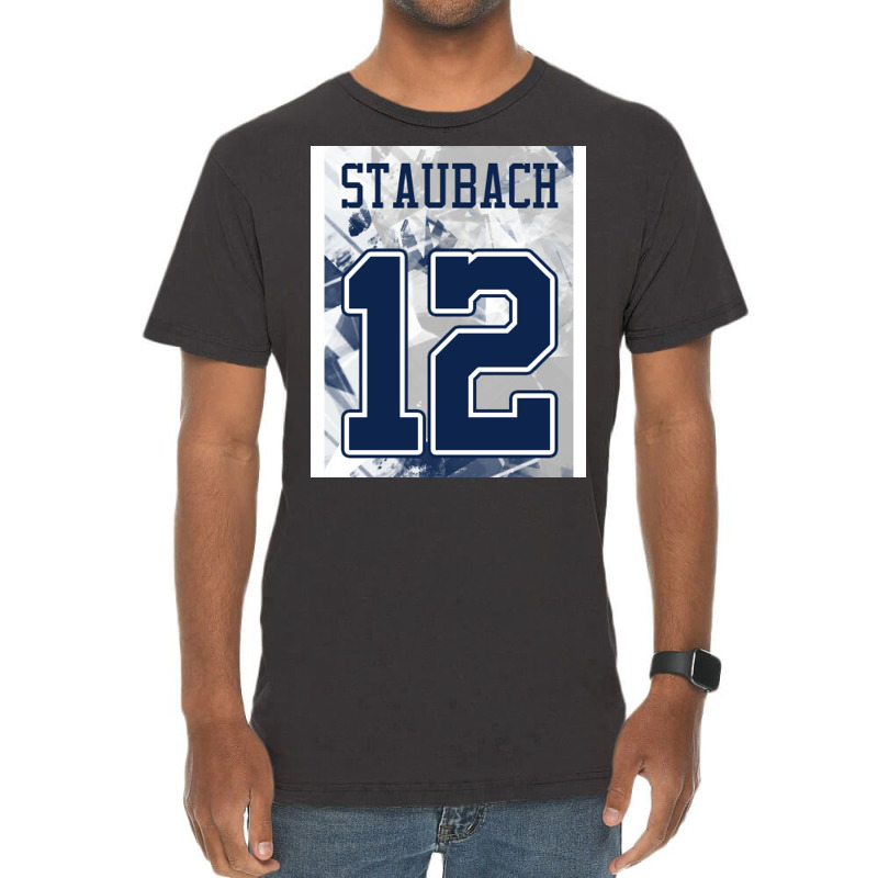 Roger Staubach Vintage T-Shirt by jhoverprogga0 | Artistshot