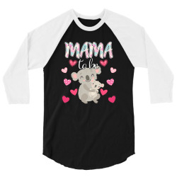 mama to be koala for dark 3/4 Sleeve Shirt | Artistshot