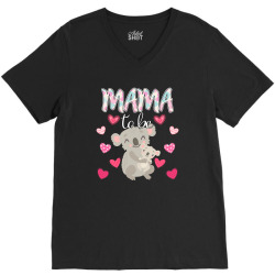 mama to be koala for dark V-Neck Tee | Artistshot
