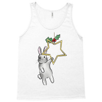 Christmas Star Bunny Rabbit Tank Top | Artistshot