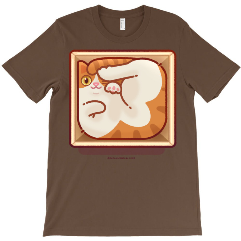 Cat In The Box T-shirt | Artistshot