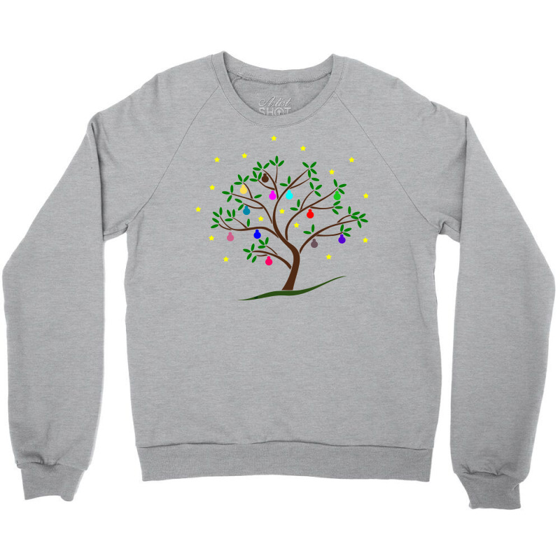 Christmas Tree Baubles Crewneck Sweatshirt | Artistshot