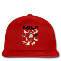 Milf (man I Love Felines) Printed Hat | Artistshot