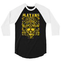 Mayan Mc Apparel, Mayan Mc Apparel Vintage, Mayan Mc Apparel Art, Maya 3/4 Sleeve Shirt | Artistshot