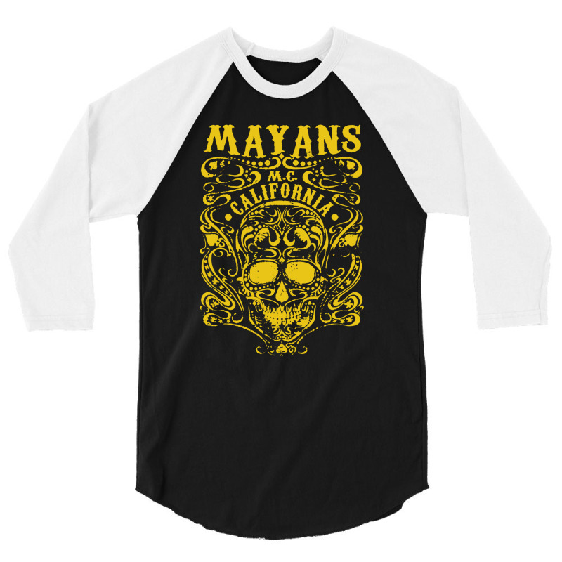 Mayan Mc Apparel, Mayan Mc Apparel Vintage, Mayan Mc Apparel Art, Maya 3/4 Sleeve Shirt by SHOPLOS | Artistshot