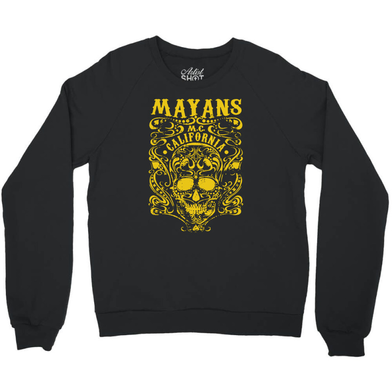 Mayan Mc Apparel, Mayan Mc Apparel Vintage, Mayan Mc Apparel Art, Maya Crewneck Sweatshirt by SHOPLOS | Artistshot