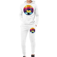 Cat Looking At Sunset 4 Hoodie & Jogger Set | Artistshot