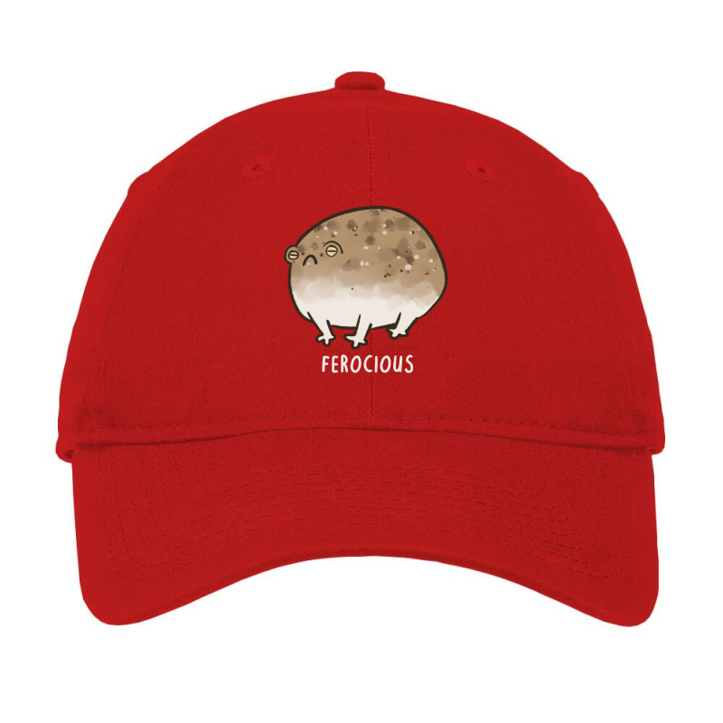 Ferocious Desert Rain Frog Adjustable Cap | Artistshot