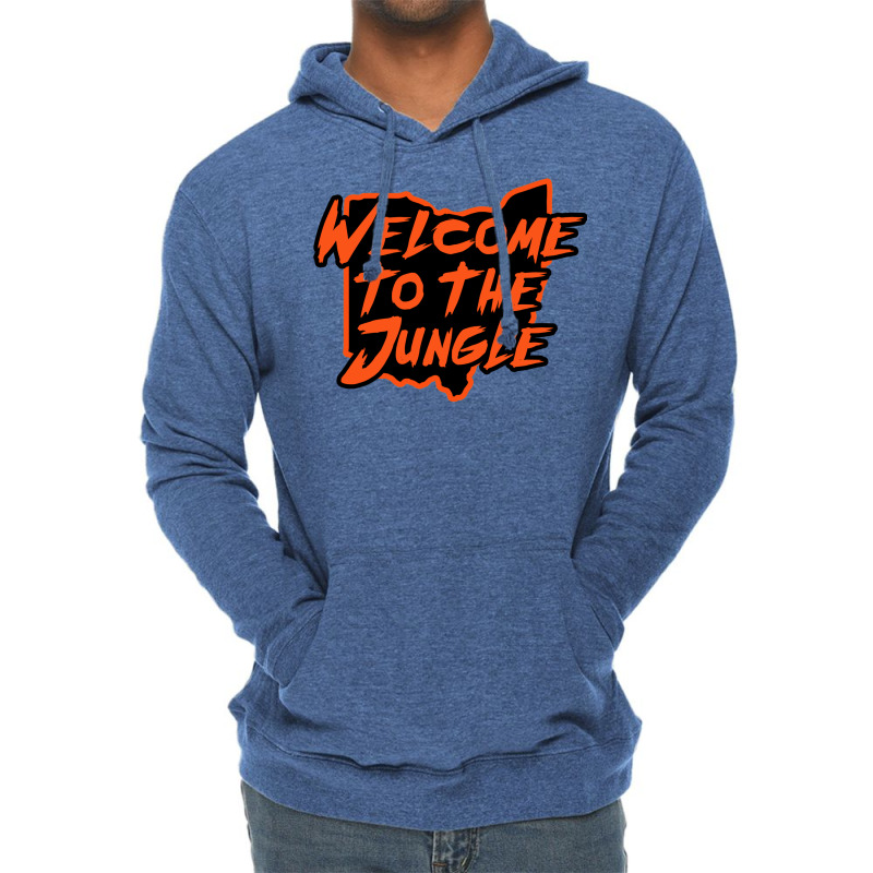 Welcome To The Jungle   White Lightweight Hoodie by jhoverprogga0 | Artistshot