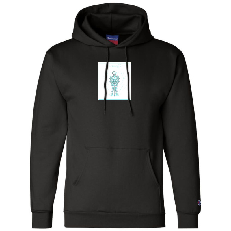 Futuristic Warrior 1 Champion Hoodie by TinaPeterson | Artistshot