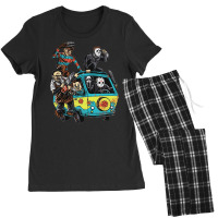 Mystery Machine, Mystery Machine Vintage, Mystery Machine Painting, Th Women's Pajamas Set | Artistshot