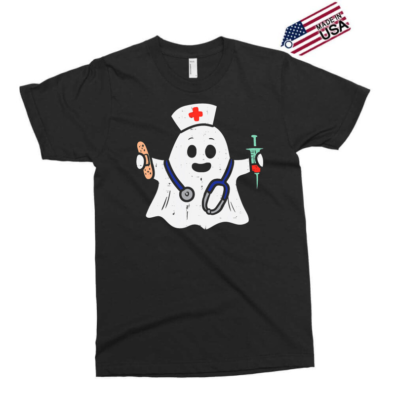 Nurse Ghost Scrub Halloween Costume For Nurses Women Rn Exclusive T-shirt by JohnNichols89123 | Artistshot