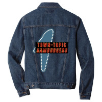 Town Topic Hamburgers Men Denim Jacket | Artistshot