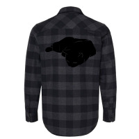 Cat Sleep Silhouette Flannel Shirt | Artistshot