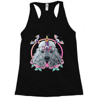 Pastel Goth Poodle Pagan Dog Creepy Menhera Poodle Racerback Tank | Artistshot