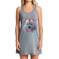 Pastel Goth Poodle Pagan Dog Creepy Menhera Poodle Tank Dress | Artistshot