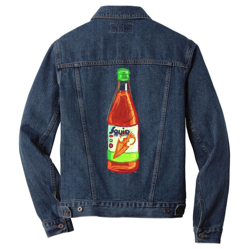 Fish Sauce Blush Men Denim Jacket | Artistshot