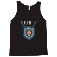 Get Out!!! Top Text (the Lodge Tank Top | Artistshot