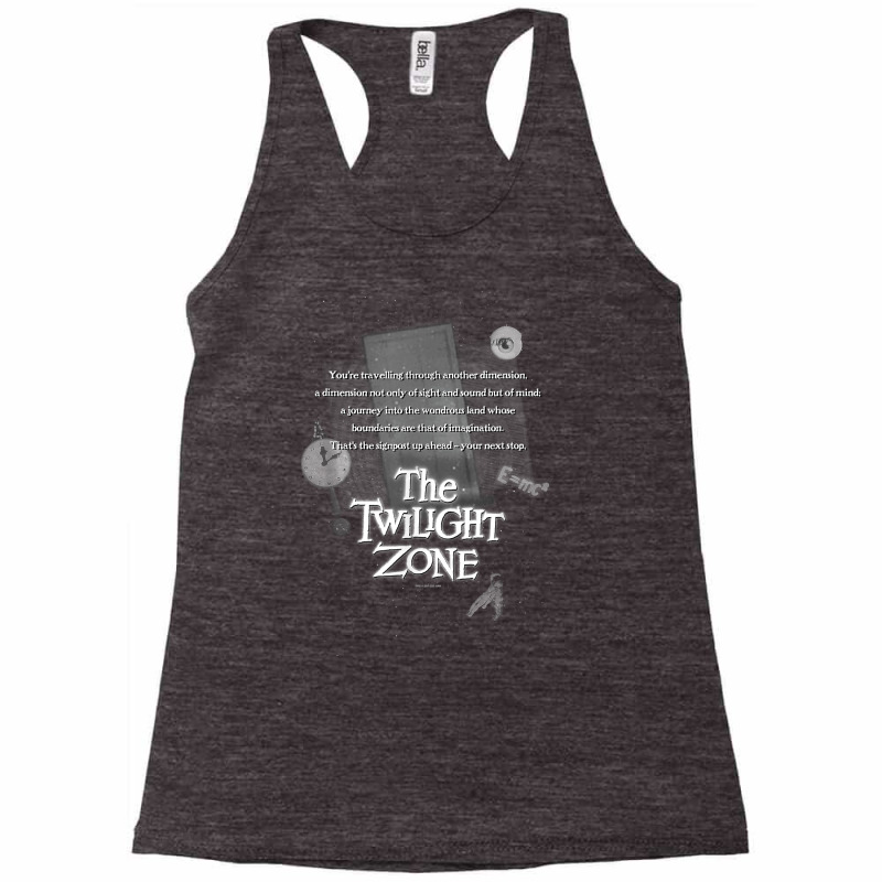 Twilight Zone Monologue T Shirt Racerback Tank by wiltoban | Artistshot