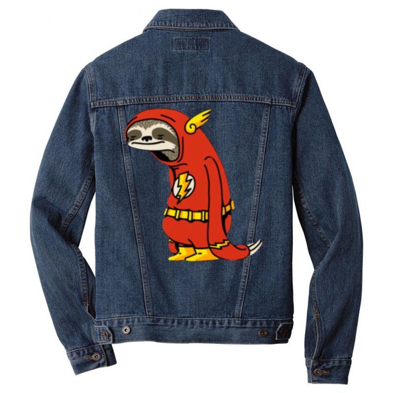 Flash Sloth Men Denim Jacket | Artistshot