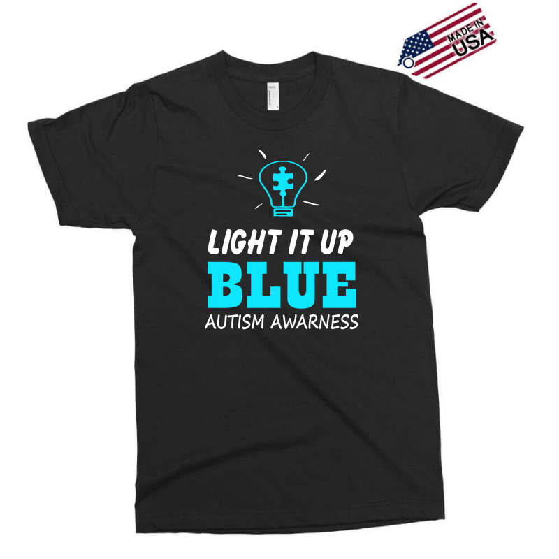 Light It Up Blue Autism Awareness Exclusive T-shirt by tompa shirt | Artistshot