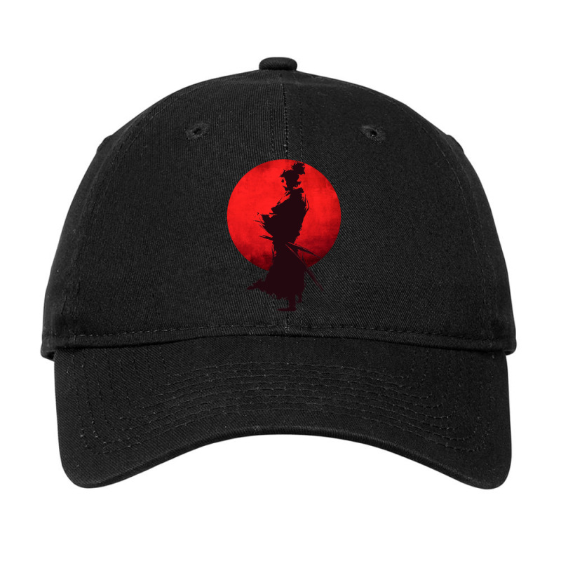 Sunset Samurai Warrior 3 Adjustable Cap by JohnLoechler | Artistshot