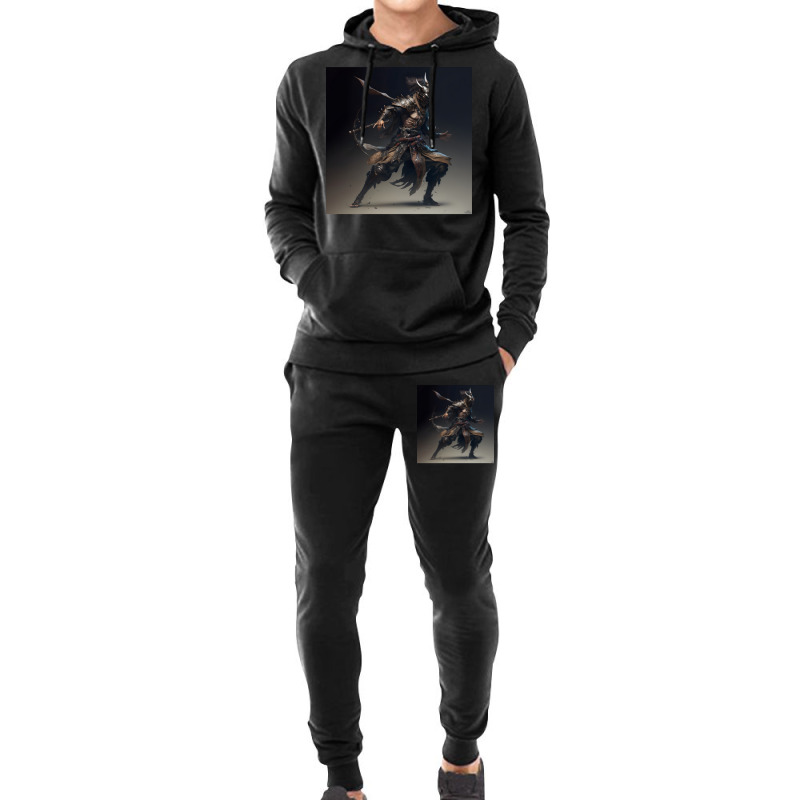 Samurai Elf Warrior Hoodie & Jogger set by apolitery | Artistshot