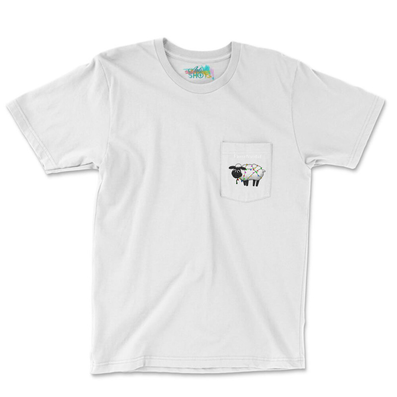 Fleece Navidad (white) Pocket T-shirt | Artistshot