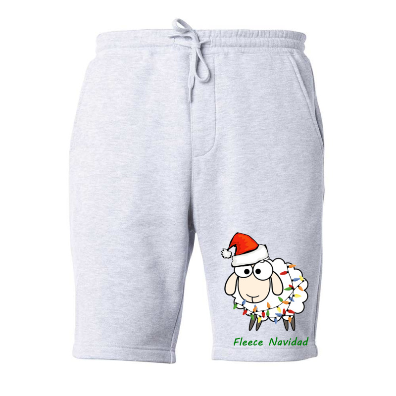 Fleece Navidad   Christmas Sheep Fleece Short | Artistshot