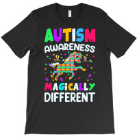 Autism Awareness T  Shirt Autism Awareness Magically Different T  Shir T-shirt | Artistshot