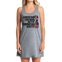 American Grown Dominican Roots Dominican T Shirt Tank Dress | Artistshot