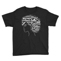 Afro Latina Pride Afro Latino Black History Month T Shirt Youth Tee | Artistshot