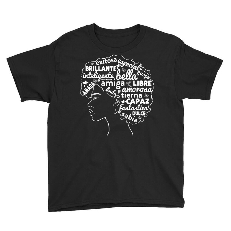 Afro Latina Pride Afro Latino Black History Month T Shirt Youth Tee by ald1heberts | Artistshot