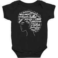 Afro Latina Pride Afro Latino Black History Month T Shirt Baby Bodysuit | Artistshot