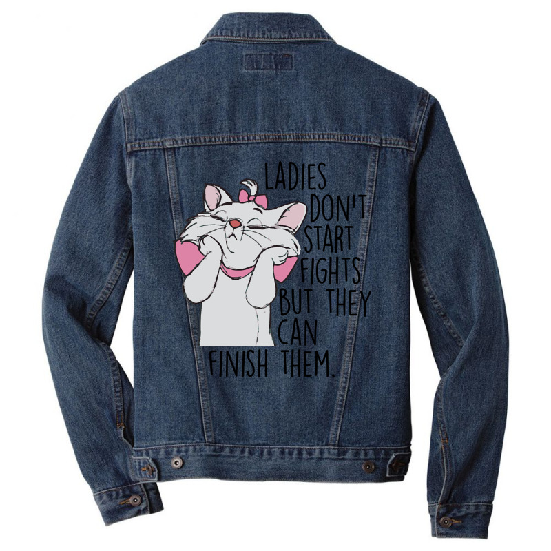 Trending Aristocats Movie Men Denim Jacket by Inmamlil638 | Artistshot