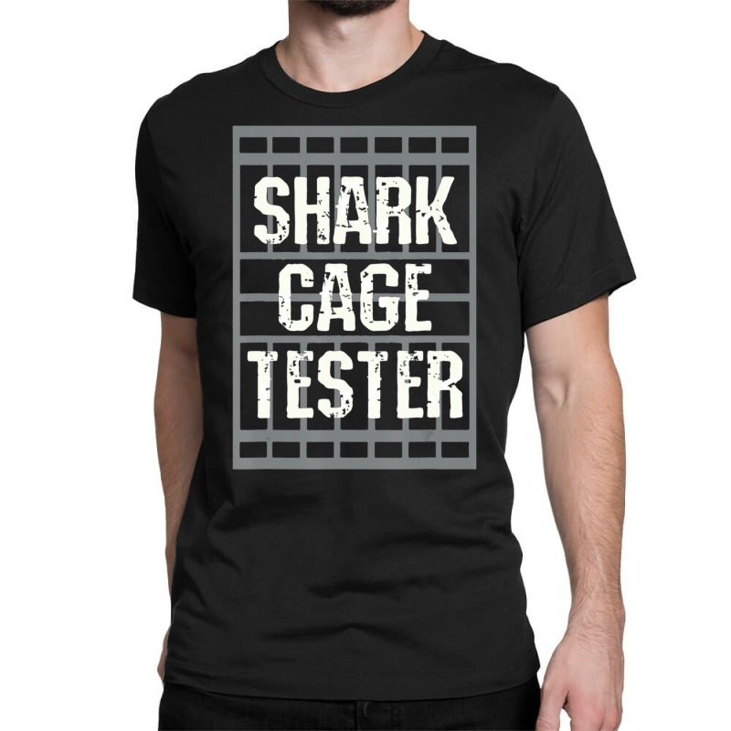 Amputee Disability Shark Cage Tester Surgery Joke Classic T-shirt by thanhtran | Artistshot