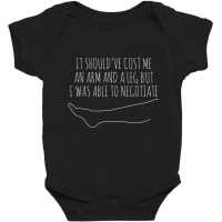 Amputee Leg Amputation Humor Baby Bodysuit | Artistshot