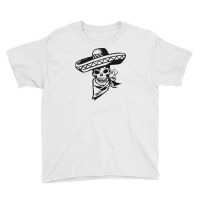 Skull Calavera Youth Tee | Artistshot