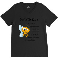 Trending Bee In The Know Save And Protect The Bees Environment V-neck Tee | Artistshot