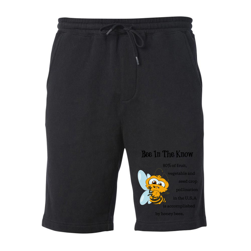 Trending Bee In The Know Save And Protect The Bees Environment Fleece Short | Artistshot