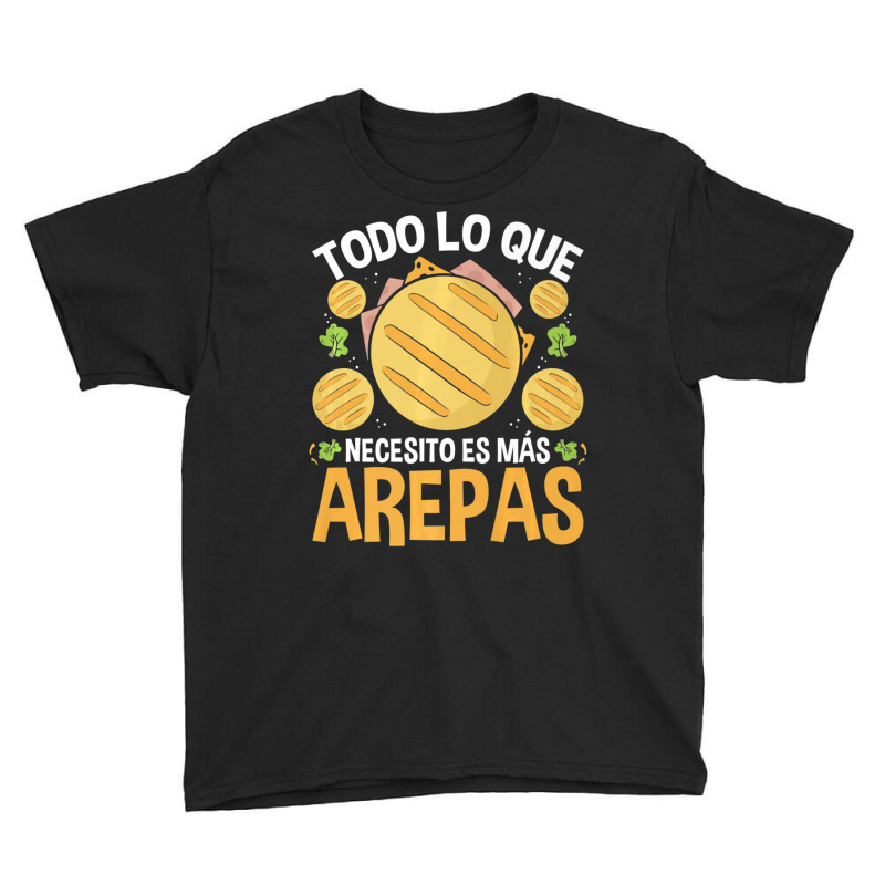 Arepa Maker Colombian Food Venezuelan Traditional Hispanic Youth Tee by namnguyen | Artistshot