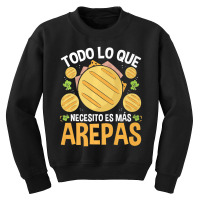 Arepa Maker Colombian Food Venezuelan Traditional Hispanic Youth Sweatshirt | Artistshot